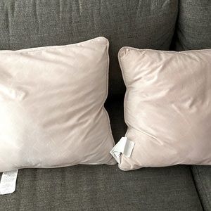 blush throw pillows